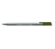 STAEDTLER Triplus Fineliner 0,3mm olivgrn, 334-57