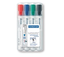 STAEDTLER Whiteboard Marker 2mm 4er Etui, 351WP4