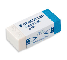 STAEDTLER Radierer Rasoplast Combi 43x19x13mm, 526BT30