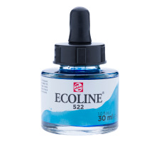 TALENS Deckfarbe Ecoline 30ml turq.blue, 11255221