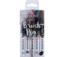 TALENS Ecoline Brush Pen Set gris 5 pcs., 11509907