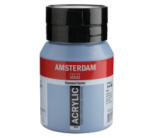 TALENS Couleur acryl. Amsterdam 500ml gris/bleu, 17725622