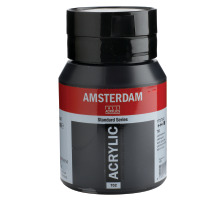 TALENS Couleur acryl. Amsterdam 500ml noir, 17727022