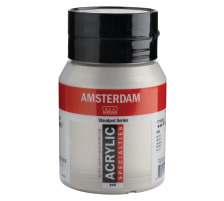 TALENS Couleur acryl. Amsterdam 500ml argent, 17728002