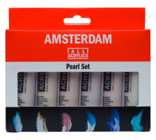 TALENS Amsterdam Starter Set Pearl 6x20ml, 17820506