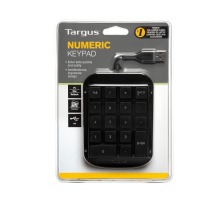 TARGUS Wired USB Numeric Keypad USB Port Black, AKP10EU