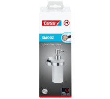 TESA Smooz Seifenspender chrome, selbstklebend, 403230000