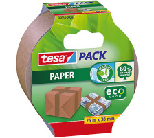 TESA Verpackungsband Eco 38mmx25m braun, 505400007