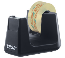 TESA Tischabroller Smart 33mx19mm schwarz inkl. 8 Rollen, 53906-000