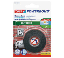 TESA Powerbond Outdoor 19mmx1.5m Montageband, doppelseitig, 557500000