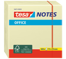 TESA Office Notes 75x75mm gelb 400 Blatt, 566750000