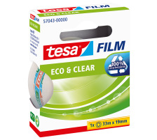 TESA Klebefilm eco&clear 33mx19mm lsungsmittelfrei, 570430000