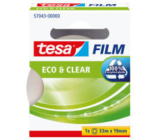 TESA Klebefilm eco&clear 33mx19mm lsungsmittelfrei, 570430000