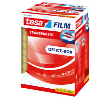 TESA Klebeband transp.Box 66mx15mm 10 Stk., 573720000