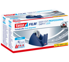 TESA Tischabroller EasyCut 33mx19mm royalblau, 574210000