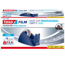 TESA Tischabroller EasyCut 33mx19mm royalblau, 574210000