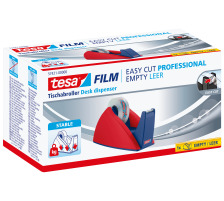 TESA Tischabroller EasyCut 33mx19mm rot/blau, 574210000