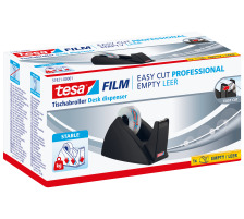 TESA Tischabroller EasyCut 33mx19mm schwarz, 574210000