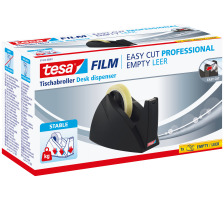 TESA Tischabroller EasyCut Prof. schwarz, fr 25mm Rollenbreite, 574220000