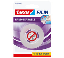 TESA Tesafilm 25mx19mm transparent 1 Rolle, 57520-000