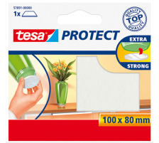 TESA Protect Filzgleiter 100mmx80mm weiss, zuschneidbar, kratzfest, 578910000