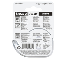 TESA Tape Crystal/Abroller 19mmx10m transparent, 579350000