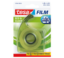 TESA Handabroller EasyCut Blister grn, inkl. 1 Rolle 19mmx33m, 579680000