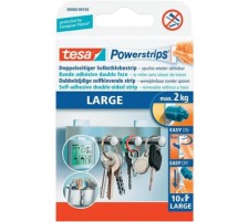 TESA Powerstrips Large 10 Stck ablsbar, Belastbarkeit 2kg, 580000010