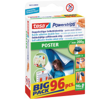 TESA Powerstrips Poster 96 Stck Big Pack, ablsbar, Kapaz.200g, 582130000