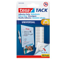 TESA Powerstrips Tack universal 80 Pads, 594050000