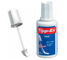 TIPP-EX Korrekturfluid Rapid 20ml schnelltrocknend weiss, 885.9932