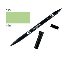 TOMBOW Dual Brush Pen mint, ABT 243