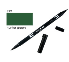 TOMBOW Dual Brush Pen hunter green, ABT 249