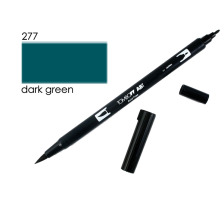 TOMBOW Dual Brush Pen dunkelgrn, ABT 277