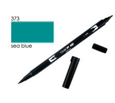 TOMBOW Dual Brush Pen sea blue, ABT 373