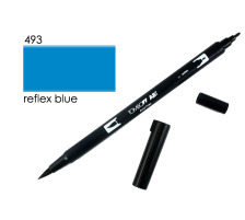 TOMBOW Dual Brush Pen reflex blue, ABT 493