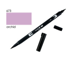 TOMBOW Dual Brush Pen orchidee, ABT 673