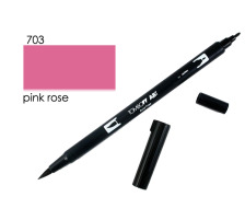 TOMBOW Dual Brush Pen pink rose, ABT 703