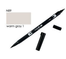 TOMBOW Dual Brush Pen warm grey 1, ABT N89