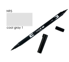 TOMBOW Dual Brush Pen cool grey 1, ABT N95