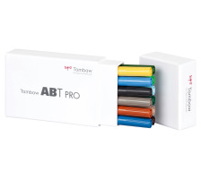 TOMBOW Dual Brush Pen ABT PRO Landscape Colours 12 Stck, ABTP-12P4