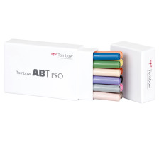 TOMBOW Dual Brush Pen ABT PRO Manga Set Shonen 12 Stck, ABTP-12P5