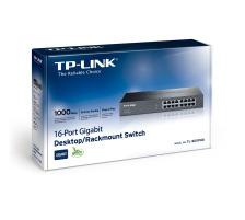 TP-LINK 16-Port-Gigabit-Switch 10/100/1000 Mbit/s, TLSG1016D