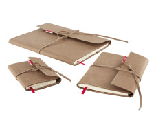 TRANSOTYPE senseBook FLAP A5 blanko, M, 135 Seiten beige, 75010500