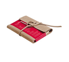 TRANSOTYPE senseBook FLAP A6 liniert, S, 135 Seiten beige, 75010601