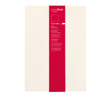 TRANSOTYPE senseBook FLAP REFILL A4 kariert, L, 135 Seiten beige, 75510402