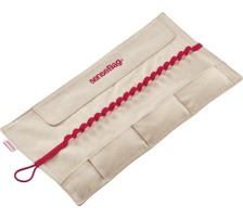 TRANSOTYPE senseBag Stifte Roll-Etui beige 375x200mm, 76038018