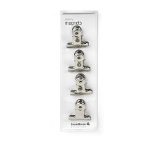 TRENDFORM Magnet-Clip GRAFFA 4er Set verchromt, FW4000