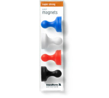 TRENDFORM Magnete GRIP 4er Set, 4 Farben, MM2050