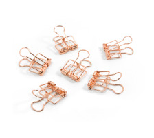 TRENDFORM Binder Clips 19mm 6er Set kupfer, SY0420